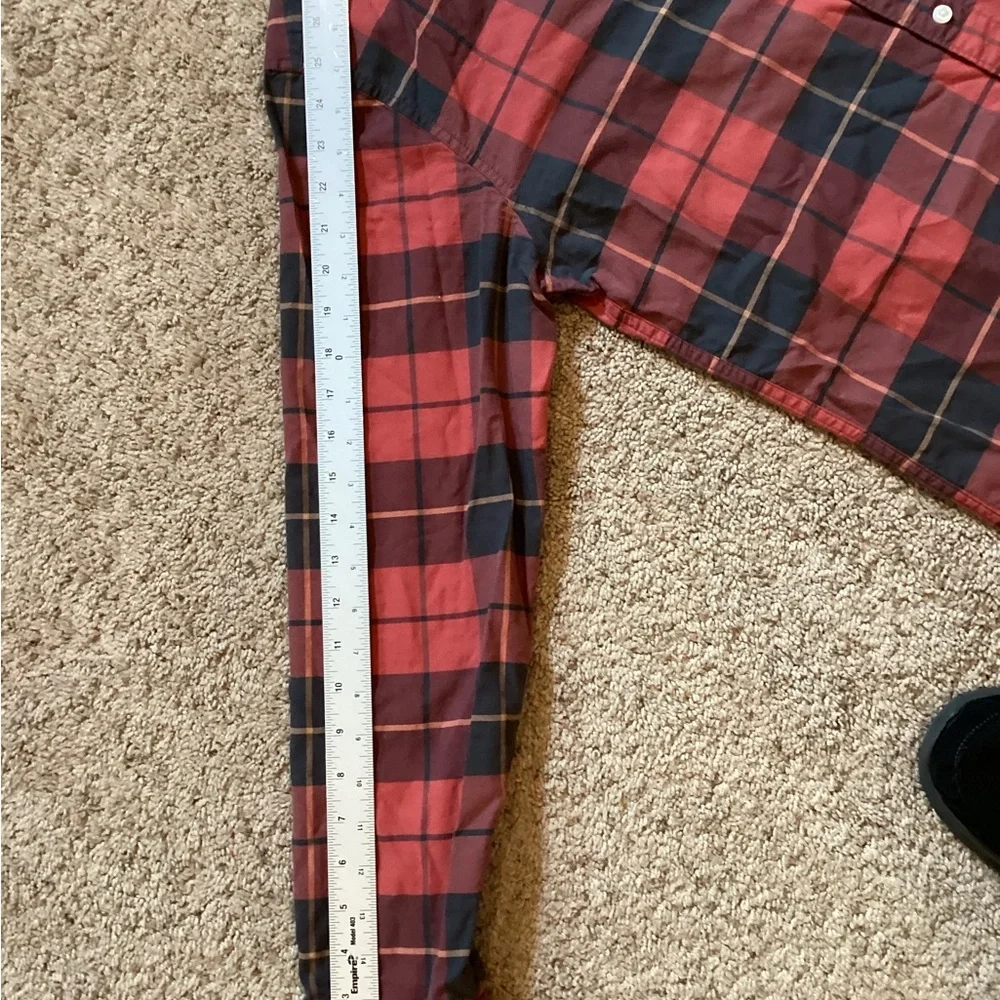 J Crew Red Plaid Shirt - Picture 12 of 12